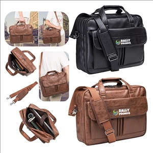 PU Leather Notebook Briefcase Business Bag